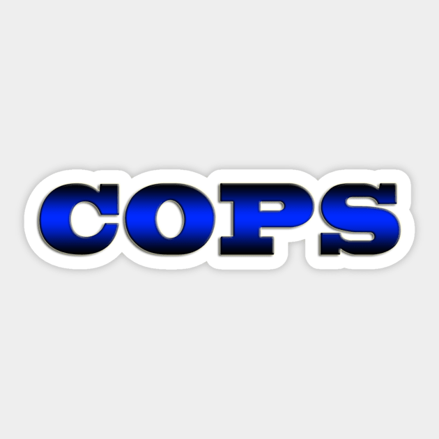 COPS Sticker by BlaineC2040